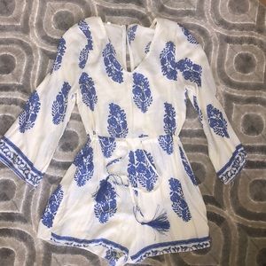 Long sleeve romper
